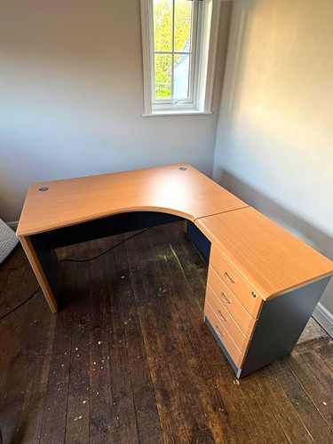 Shaped corner computer desk - l-shaped,