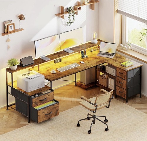 Vermess shaped desk with - l, 5