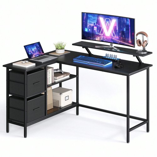Shaped desk drawers - desk,