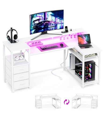 120cm shaped gaming desk - shaped,