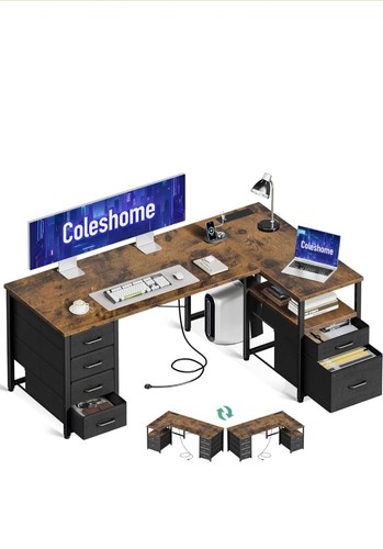 Coleshome computer corner desk - coleshome,