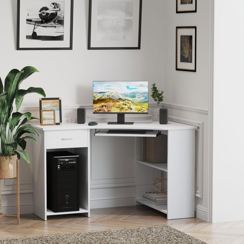 Shaped corner computer desk - l-shaped,