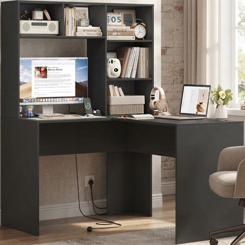 Versatile black shaped - black, l-shaped