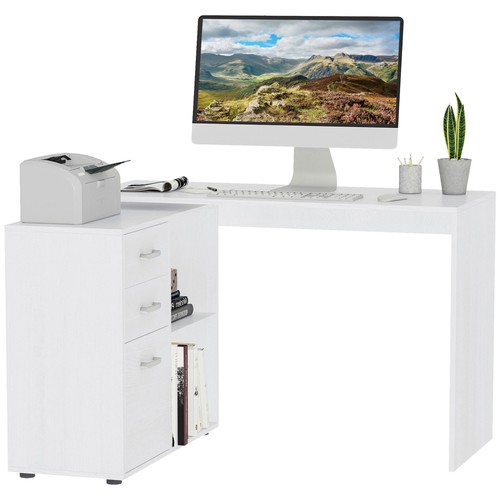 Homcom computer desk - desk, table