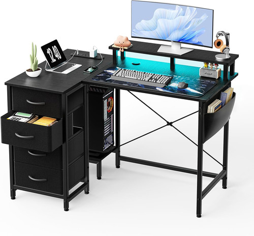 120cm shaped desk - l,