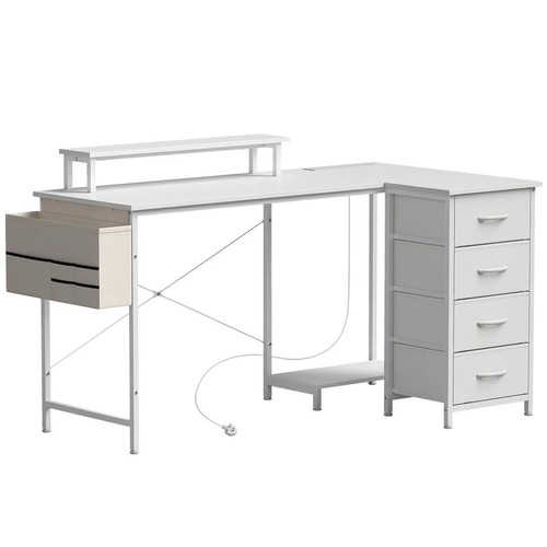 Shaped gaming desk - l, 4