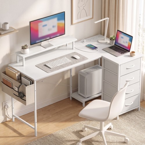 Shaped gaming desk - l,